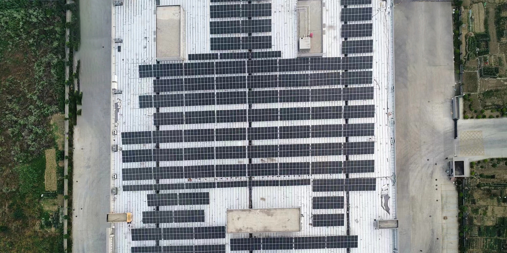 美的光伏 | 1.13MW分布式光伏武漢工貿襄陽物流中心并網成功